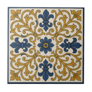Regal Italianate Style Ceramic Tile