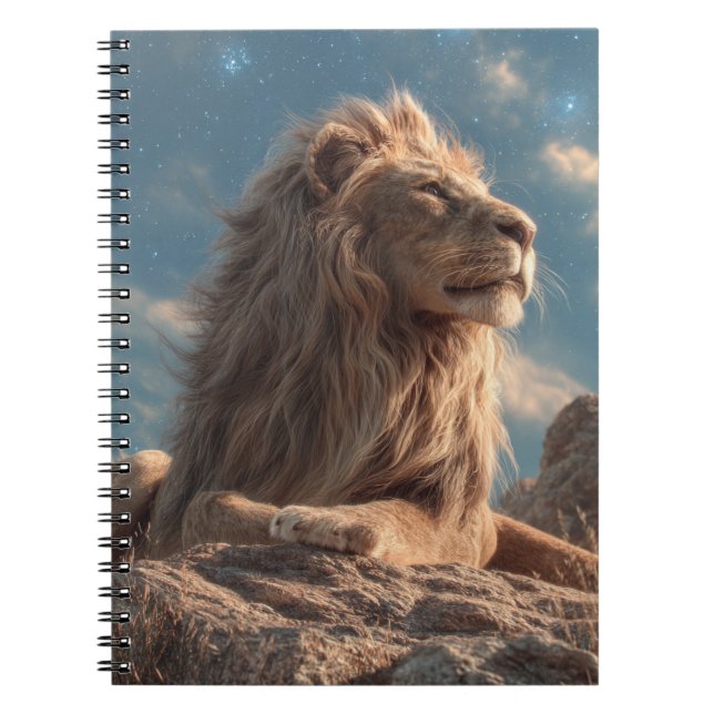 Regal Leo Zodiac Notebook (Front)