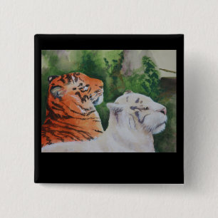 Regal Pair 15 Cm Square Badge