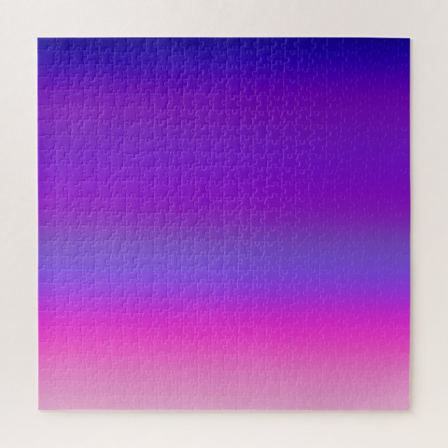  Regal Purple Gradient Puzzle (Vertical)