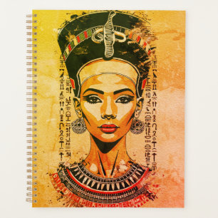 Regal Queen of Egypt – Modern Neo-Pharaoh Art Planner