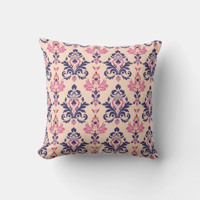 Regal Romance Damask Princesscore Cushion (Front)