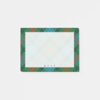 Regal Scottish Clan Ross Tartan