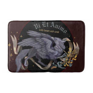 Regal Silver Gryphon  Bath Mat