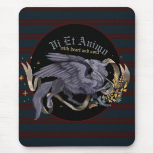 Regal Silver Gryphon  Mouse Pad