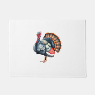 Regal Turkey Display Art Classic T-Shirt Doormat