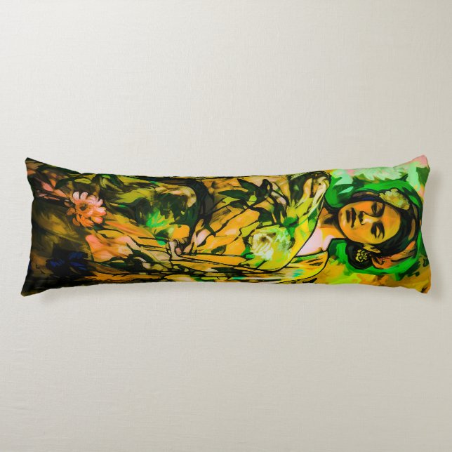 Regal Woman  Body Cushion (Front)