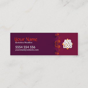 Regalicurlz mini Business Card