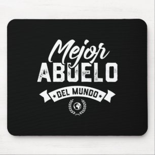 Regalo Para Abuelo Mejor Abuelo Del Mundo Dia Del Mouse Pad