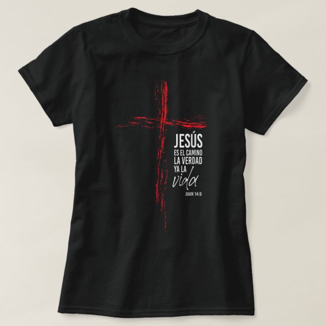 Regalos Cristianos Hombres Jesús Mensajes Christia T-Shirt (Design Front)