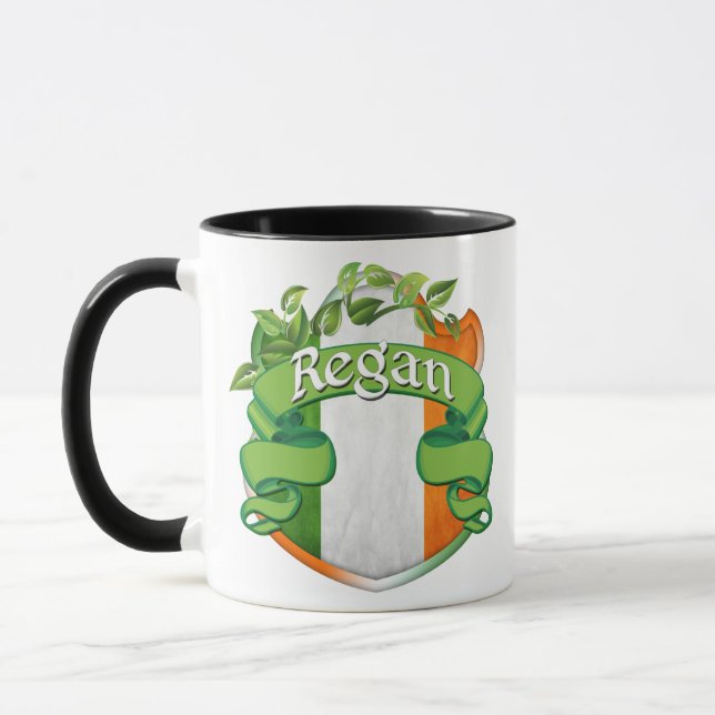 Regan Irish Shield Mug (Left)