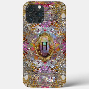 Regardez dans kaléidoscope Elegant  Monogram iPhone 13 Pro Max Case