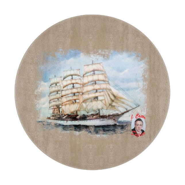 Regata Cutty Sark/Cutty Sark Tall Ships' Race Cutting Board (Front)