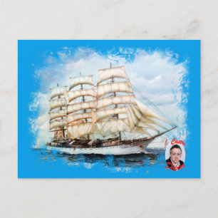 Regata Cutty Sark/Cutty Sark Tall Ships' Race Postcard