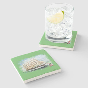 Regata Cutty Sark/Cutty Sark Tall Ships' Race Stone Coaster
