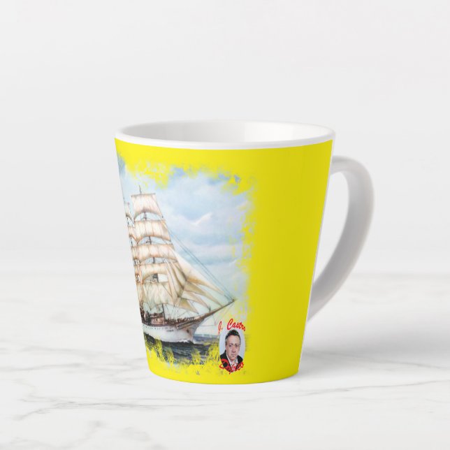 Regata Cutty Sark Latte Mug (Right Angle)
