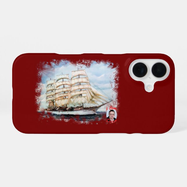 Regata Cutty Shark iPhone 16 Case (Back Horizontal)