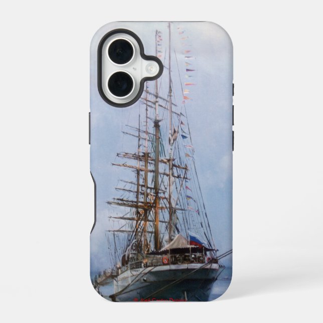 Regata Cutty Shark iPhone 16 Case (Back)