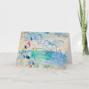 Régates à Cowes Raoul Dufy Card
