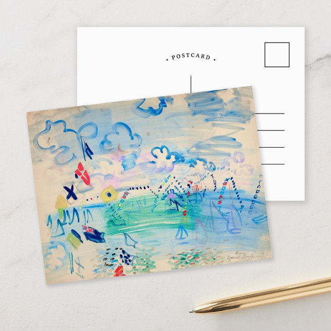 Régates à Cowes | Raoul Dufy Postcard (Creator Uploaded)