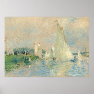 Regatta at Argenteuil - Auguste Renoir Fine Art Poster