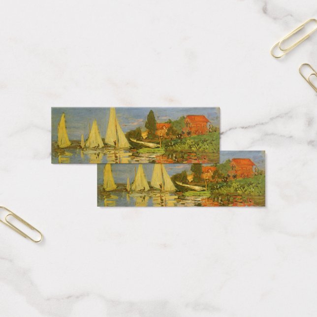 Regatta at Argenteuil by Claude Monet (Office)