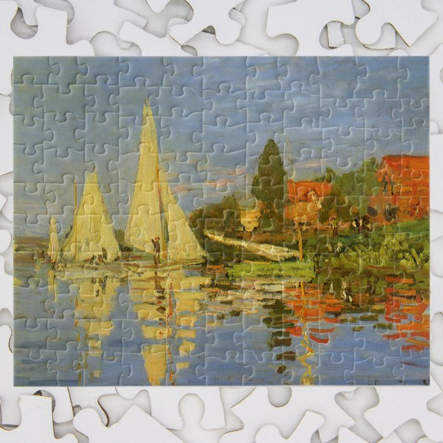 Regatta at Argenteuil by Claude Monet Jigsaw Puzzle (Creator Uploaded)