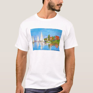 Regatta at Argenteuil Claude Monet T-Shirt