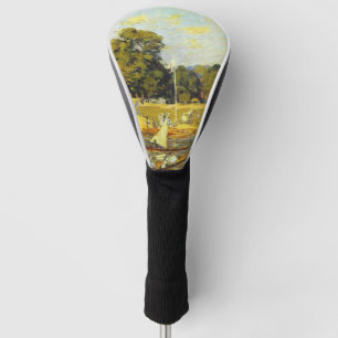 Regatta at Hampton Court Alfred Sisley Poster Golf Head Cover