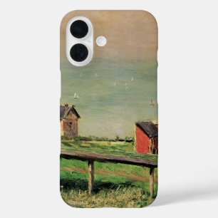 Regatta at Villerville by Gustave Caillebotte iPhone 16 Case