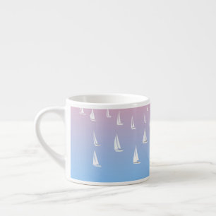 Regatta Boats on the Ocean Espresso Cup