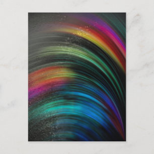 Regenbogen magisch postcard