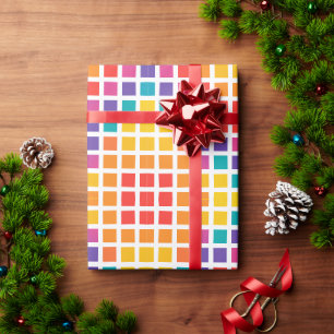 Regenbogen Muster Grafisch Wrapping Paper