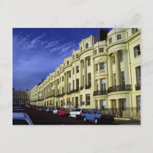 Regency architecture, Brighton, England, U.K. Postcard