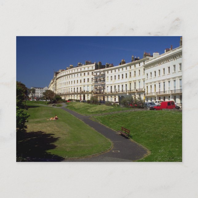 Regency architecture, Brighton, England, U.K. Postcard (Front)