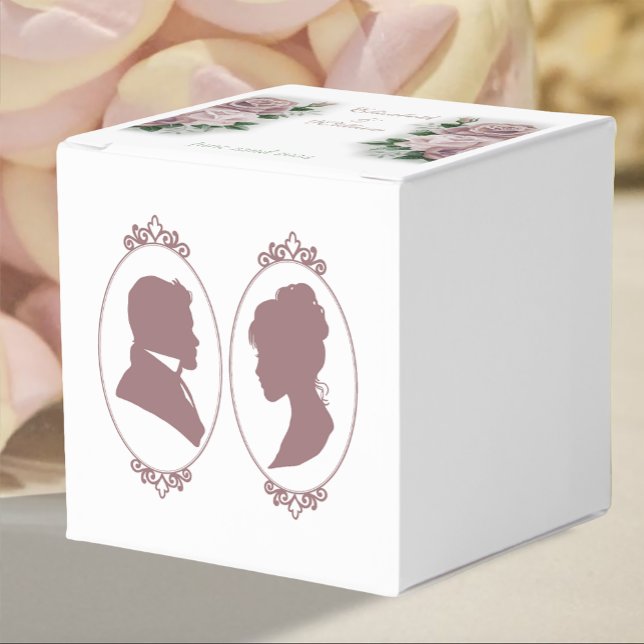 Regency Bridgerton Pink Roses Cameo Favour Box (Creator Uploaded)