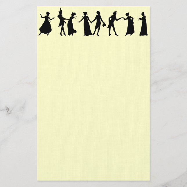 Regency Dancers paper (Front)