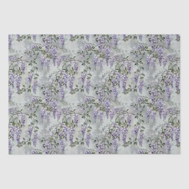 Regency Era Victorian England Pattern  Tissue Paper (Front)