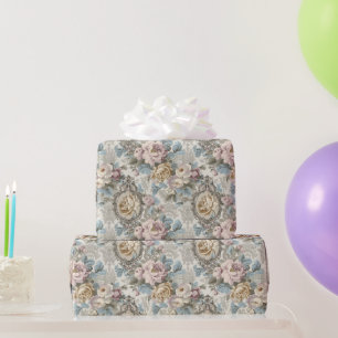 Regency Era Victorian England Pattern Wrapping Paper