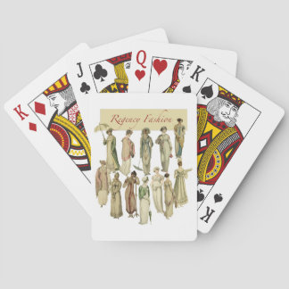 Regency Fashion 1809-1815 Playing Cards