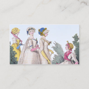 Regency Fashion Custom Personal Calling Cards