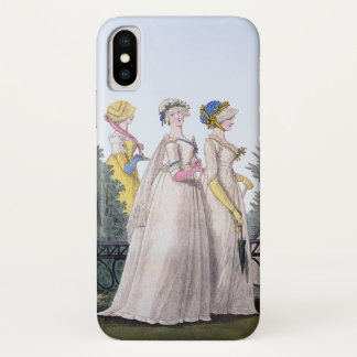 Regency Fashion Plate Jane Austen iPhone X Case