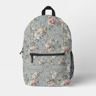Regency Inspired Personalised Printed Backpack