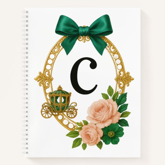 Regency Letter C Monogram Journal (Front)