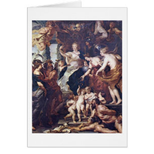 Regency Of Marie De Medici By Peter Paul Rubens