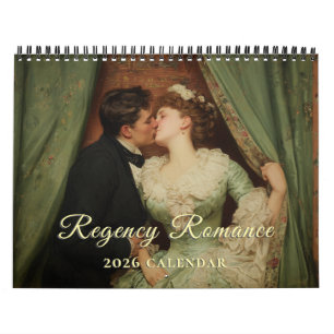 Regency Romance 2026 Wall Calendar