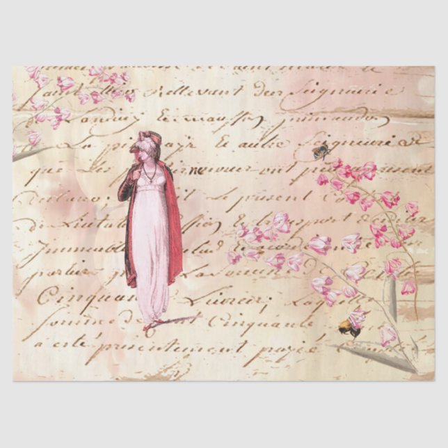 Regency Vintage Tissue Paper (Front)