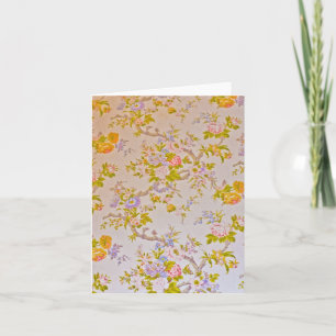 Regency Wallpaper Note Card, Note card