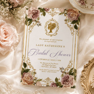 Regency Wisteria Bridal Shower Invitation
