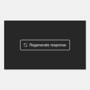Regenerate Response Sticker